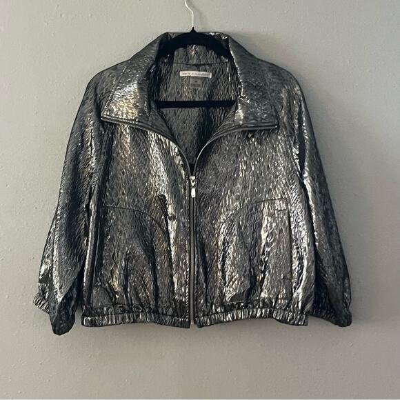 Peter Nygård Metallic Jacket - Petites Medium lightweight - Picture 2 of 7